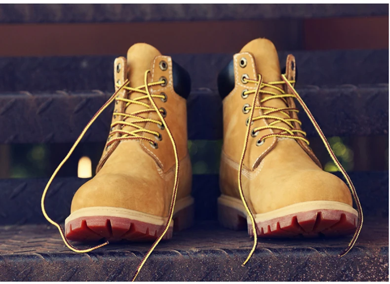 Очень теплые мужские зимние ботинки; ботильоны из натуральной кожи; сезон осень; Водонепроницаемая рабочая обувь; уличные осенние ботинки; мужская обувь