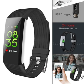 

B7Pro Smart Bracelet Waterproof Bluetooth Colorful Screen Wristband Heart Rate Monitoring Step Counting for MIUI/IOS/Andriod