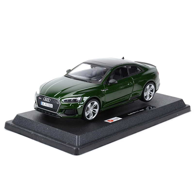 Bburago 1:24 Scale Audi RS 5 Coupe Red alloy racing car Alloy Luxury Vehicle Diecast Pull Back Cars Model Toy Collection Gift 5