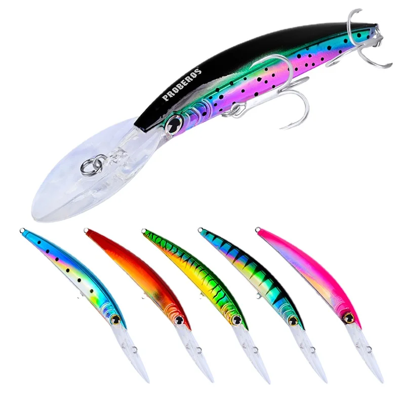 Mino Lure baits sea fishing minnow baits 17cm27g plastic hard baits 10 colors optional fishing