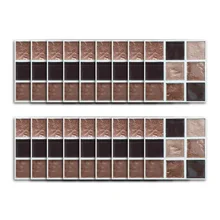 Funlife домашний тусклый лак кофейная мозаика ТВ фон украшение трехмерная Наклейка на стену плитка наклейка s MTS009