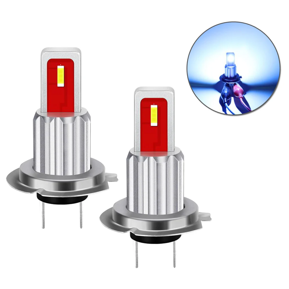 1 пара H7 DC 12 V-24 V 10wr автомобиль 1860 2SMD 2LED головной светильник Светильник лампы противотуманного фонаря декодирования для автомобилей и мотоциклов головной светильник s