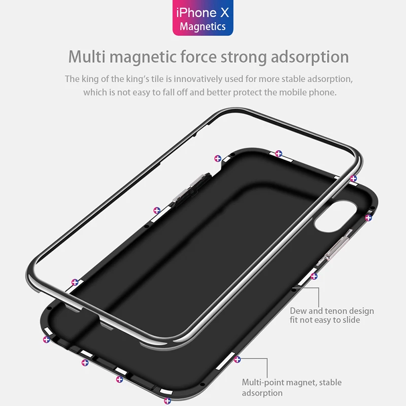 Чехол для iPhone 11 Pro Max X 10 6 6s 7 8 Plus XS Max XR односторонний чехол из закаленного стекла для телефона
