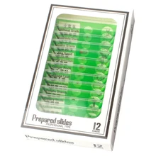 12 шт./кор. подготовлены шлепанцы без задника с открытыми пальцами для школьников и студентов просветить детский микроскоп науки образование безопасной биологический образец Пластик образца