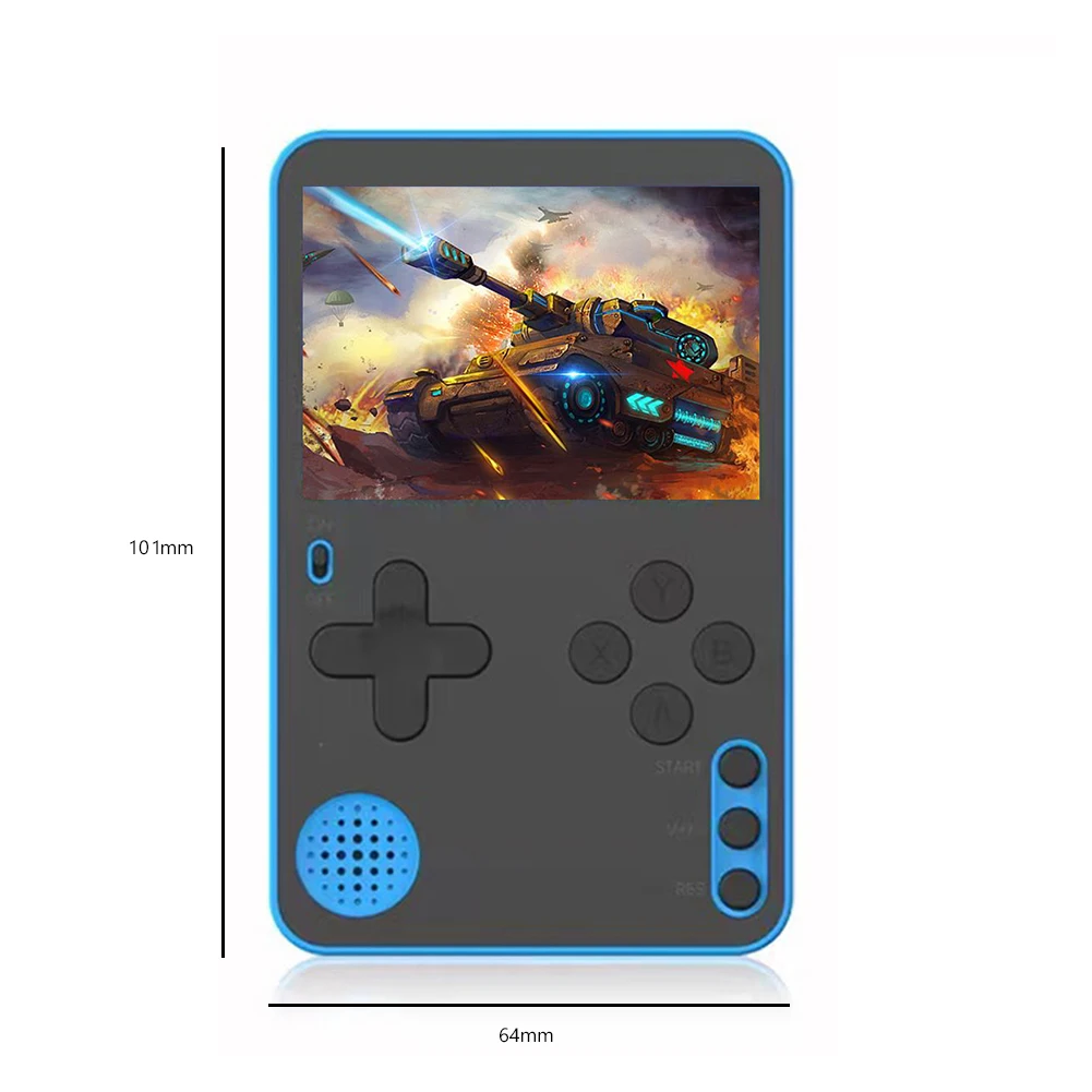 K10 Retro Video Game Consoles Protable Classic Mini Handheld Gaming Console with Pocket Player Built-In 500+ Games with Tetris