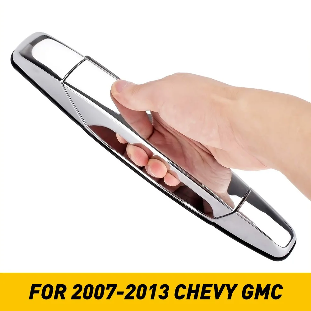 Для Chevy GMC Cadillac Tahoe Yukon Sierra Denali Xl 2007-2013 Аксессуары хромированная Автомобильная наружная задняя правая дверная ручка