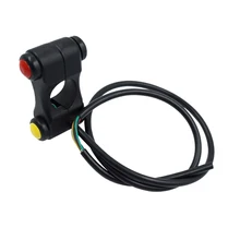 12V мотоцикл 7/" Руль переключатель сигнала старт включения-выключения 3 кнопки