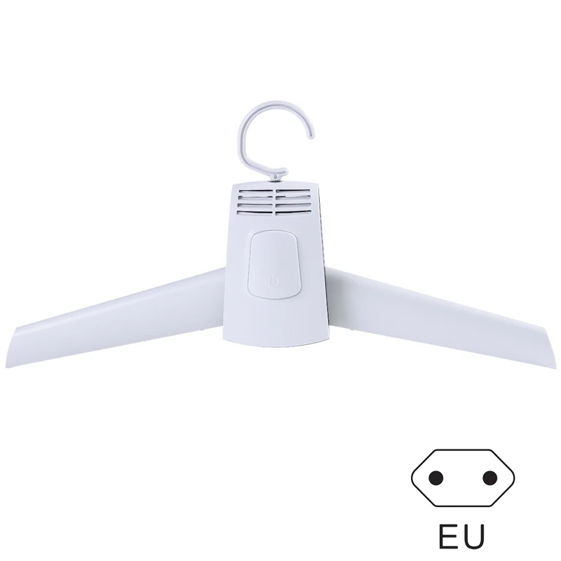 EU Plug Портативные вешалки для одежды, электрическая сушилка для белья, умная сушилка для обуви, вешалка для пальто для зимы, для дома, путешествий, вешалки для штанги - Цвет: EU Plug