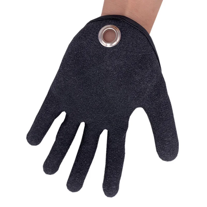 

Fishing Left Hand Fishing Gloves Waterproof Anti-Slip Provide Better Grip for Catch Handling Fish and with Magnet Release