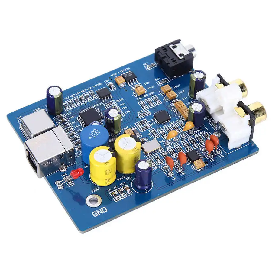 

Decoder Board Amplifier Module Audio Accessory 24-Bit 96K Sampling Rate SA9023 USB Amplifier Module