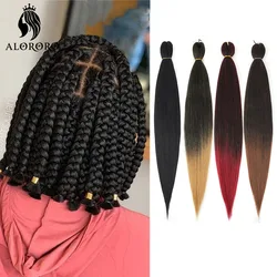 Long Easy Braiding Hair Yaki Straight Synthetic Crochet Hair Extensions Kanekalon Hair for Braids DIY Jumbo Braid Hair