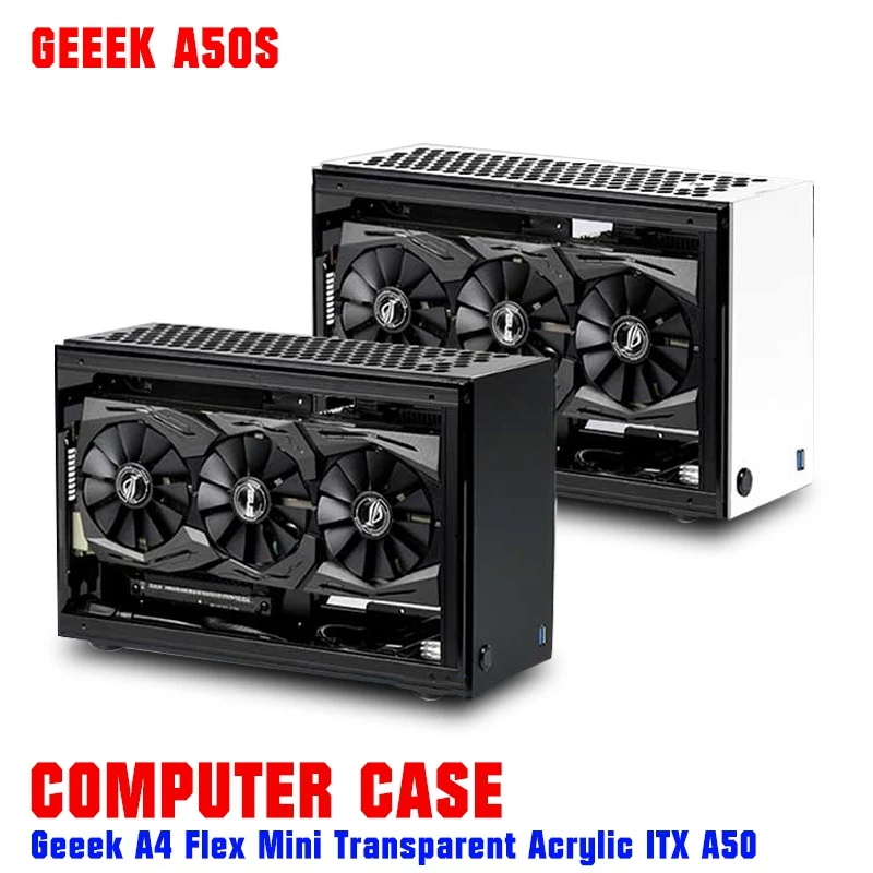 PCケース(自作PC用) GEEEK A50 PLUS  Mini-itx Case Geeek A50 Plus Mini ITX Build! - YouTube