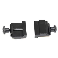 Набор из 2 предметов, тактический рельсовый адаптер, базовое крепление 20 мм до 11 мм, Вивер Пикатинни в ласточкин хвост, рельсовый адаптер, страйкбольная область, конверсионная база