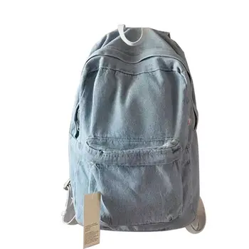 

Fashion Rucksack Denim Backpack School Bag Casual College Daypack for Teenager