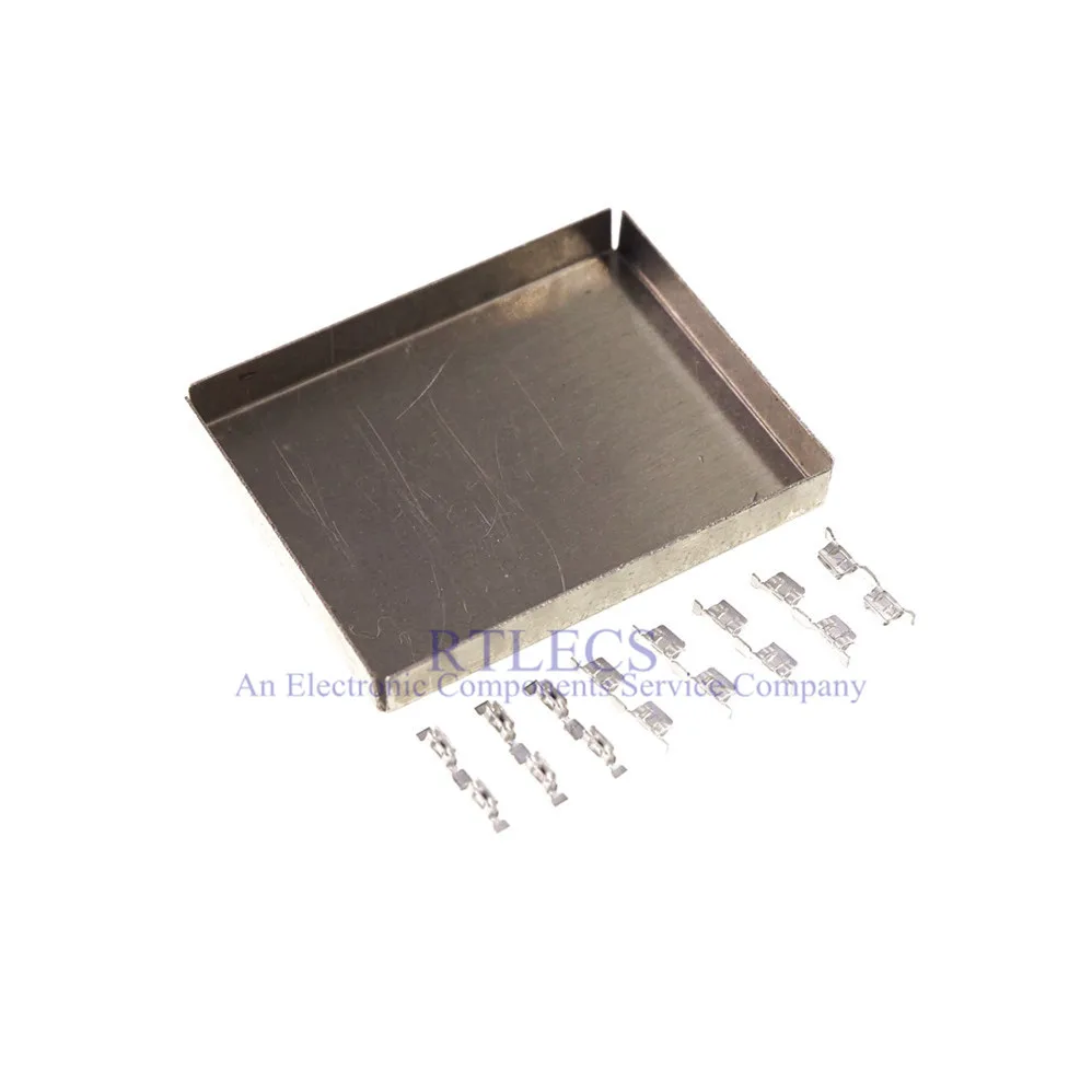 clipe, escudo pode 25x20, altura 3.0, 0.2mm, 10 x EMI RFI, 80pcs