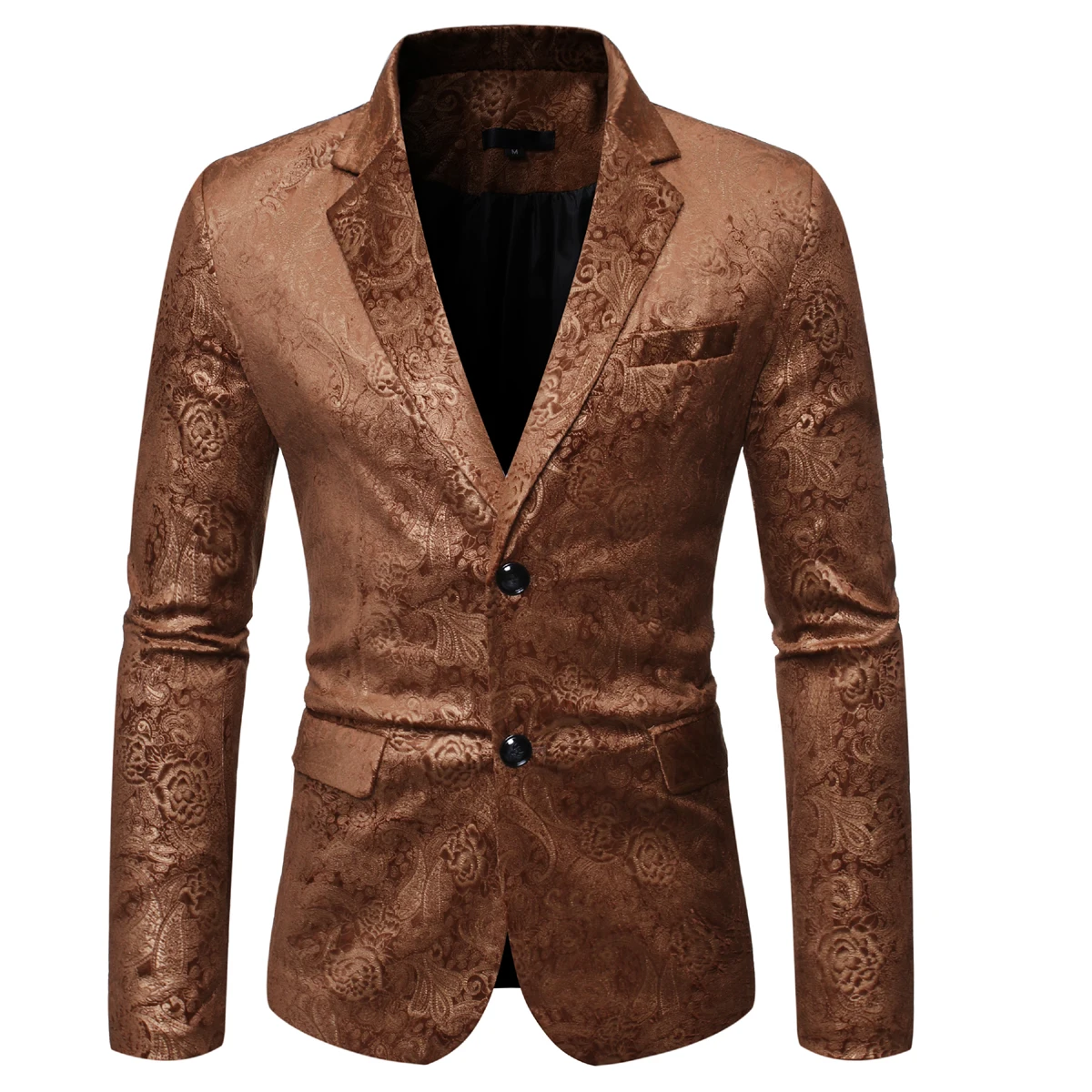 Plus Size 3XL Masculino Printed Blazers Jackets Autumn Slim Men Blazer Pop Stage Wedding Formal Casual Button Coats Male | Мужская