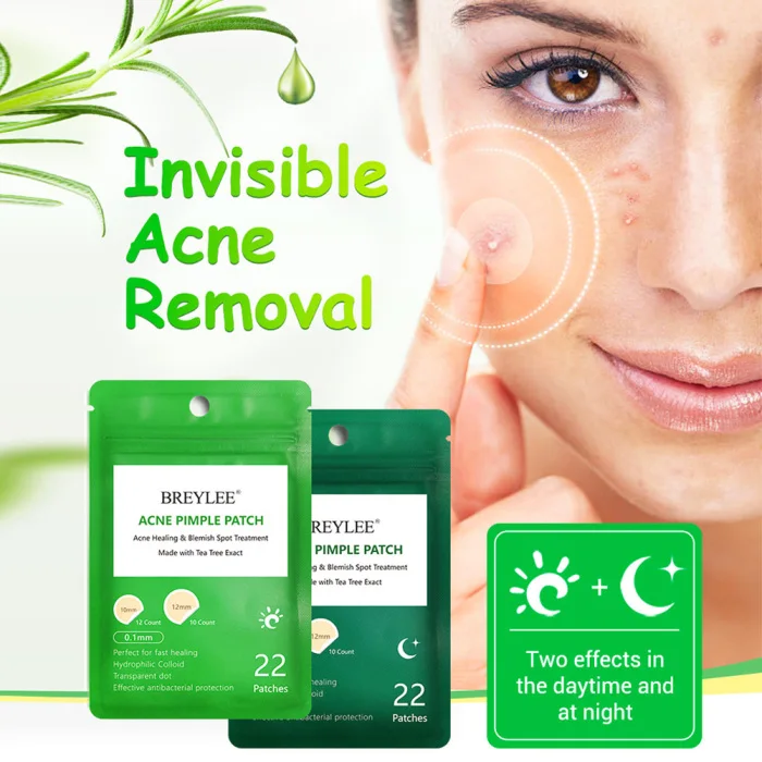 Tea Tree Skin Patch Acne Pimple Patch Reduce Invisible Stickers for Skin Care JS11