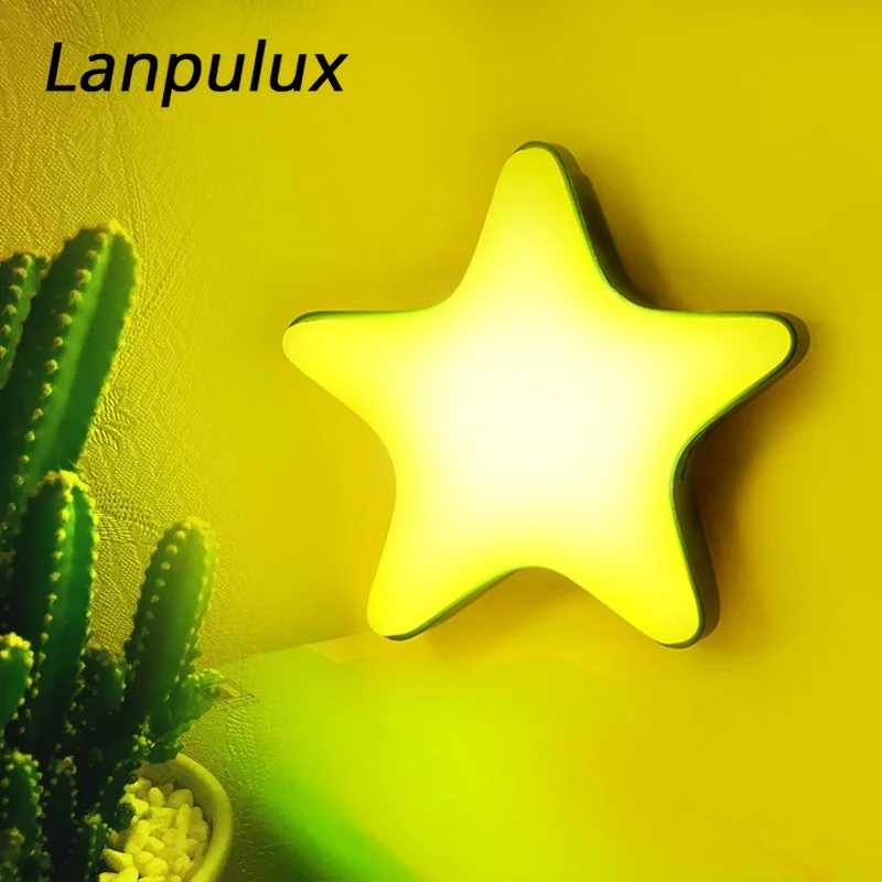 Ночник в форме звезды Lanpulux детская прикроватная лампа с затемнением и