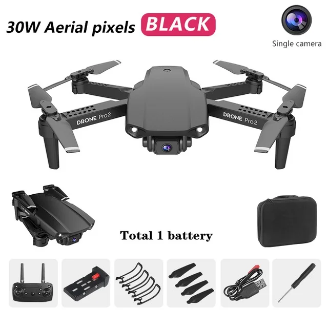 New E99 Pro2 Mini Drone 4K1080P WiFi FPV Drone Helicopter Quadcopter With Camera HD 20 Minutes Flight Time Selfie Dron Toys Gift