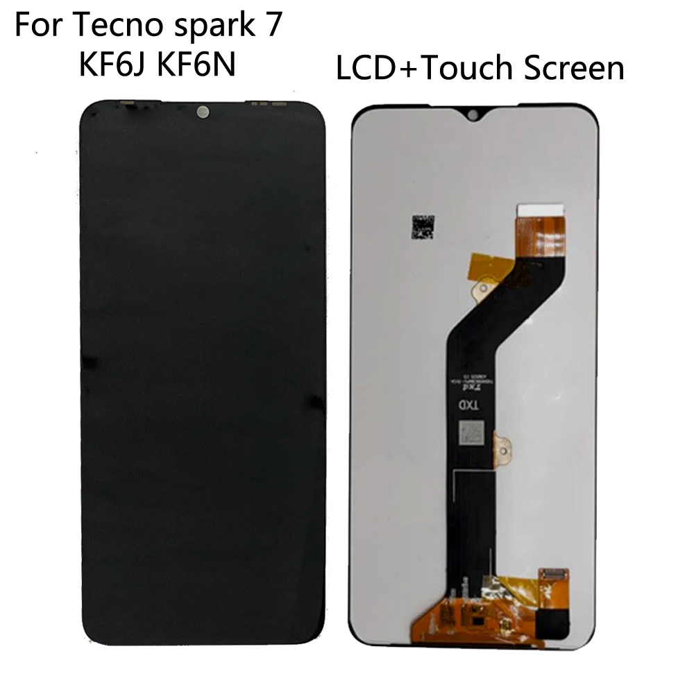 Экран на техно спарк 10 про. Techno Spark 7 LCD. Techno Spark 7 дисплей. Дисплей для Tecno Spark 7 (kf6n) в сборе с тачскрином черный. Экран на Techno Spark 7.
