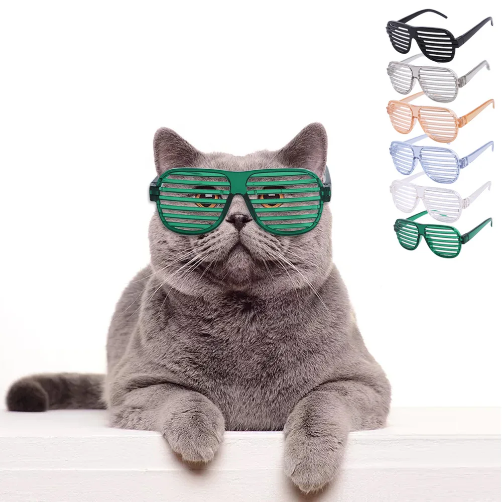 Blinds Cool Glasses For Cats Funny Glasses For Small Dog Pet Photos Props Accessoires Cat