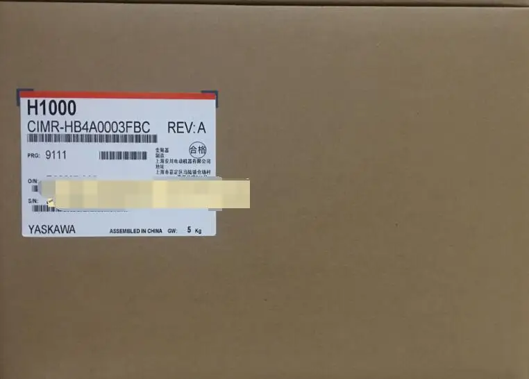Новый оригинальный Anchuan инвертор H1000 CIMR-HB4A0003FBC 0.4KW / 0.75KW Трехфазный 380В |