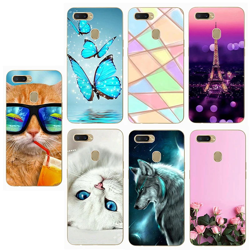 Для OPPO Reno A чехол Силиконовые мягкие чехлы для защитный Baicvery задняя крышка Coque