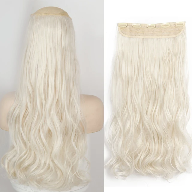 MERISIHAIR 32inch Synthetic Hair Extensions One piece 5 Clips Long Straight High Temperature Fiber Black Brown Hairpiece 88-60