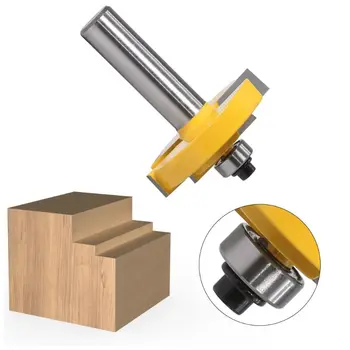 

8mm 1/2" Shank Door Window Frame Molding Router Bit Stepped Carbide Wood Cutting