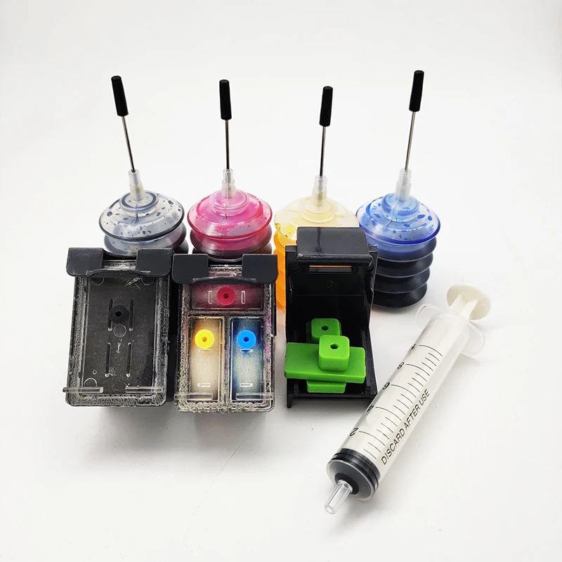 Vilaxh 64Xl 64 Xl N9J92An Cartuccia Di Inchiostro Ricaricabile Per Hp Envy Photo 6220 6230 6232 6252 6255 6258 7120 7130 7132 7155