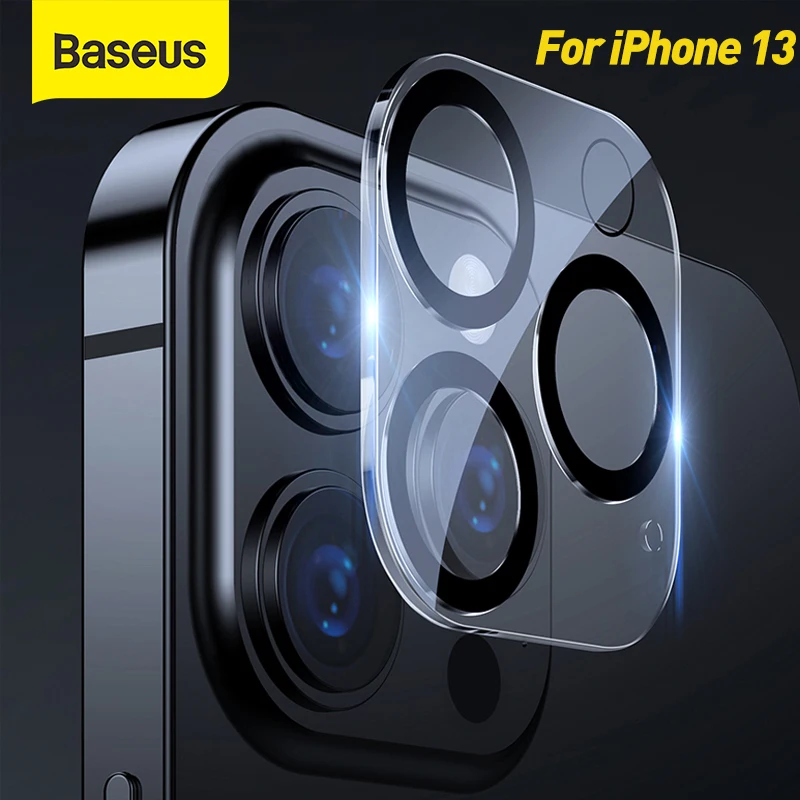 Baseus 2 шт. Защитная пленка для объектива камеры iPhone 13 mini pro max 2021 полноразмерная