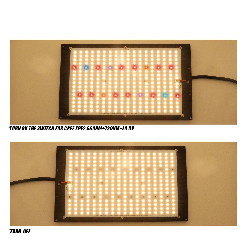 Samsung LM301H Регулируемая яркость 150 Вт 3000K/3500K 660nm UV IR grow light quantum tech светодиодная плата