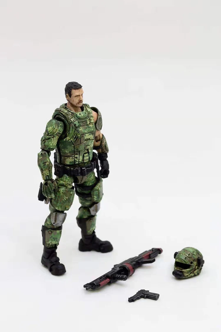 1/18 экшн фигурка JOYTOY российские строительные фигурки солдат коллекционная