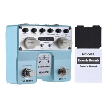 

MOOER Reverie Reverb Guitar Effect Pedal 5 Reverberation Modes 5 Enhancing Effects with Two Footswitch