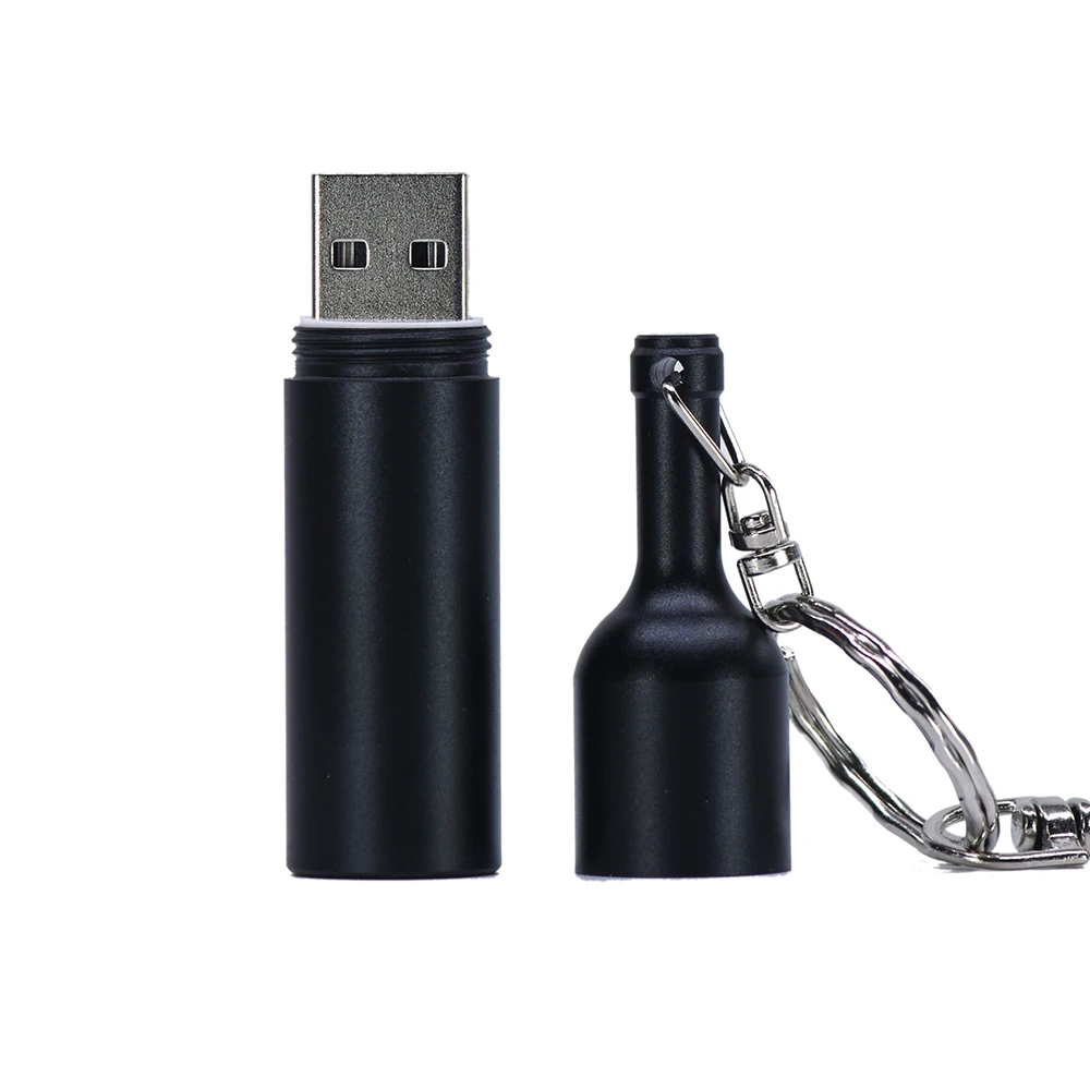 USB флеш накопитель винная бутылка Флешка металлический 4 ГБ 8 16 32 64 Гб ручка со