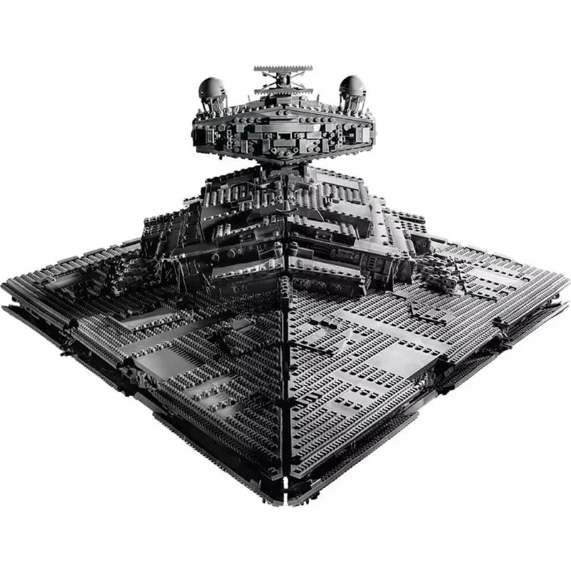 81098, 5782 шт., Звездные игрушки, войны, 75252, UCS, имперский Звездный разрушитель, строительные блоки, кирпичи, детские рождественские игрушки, подарки 05027