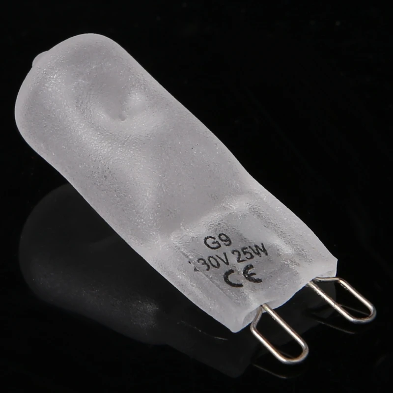 

G9 Halogen Bulb Frosted Light Lamp 25W 230V 2800K Warm White Super Bright 634E
