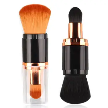 

5pcs Double Headed Foundation Loose Powder Makeup Brush Women Lady Makeup Beauty Tool