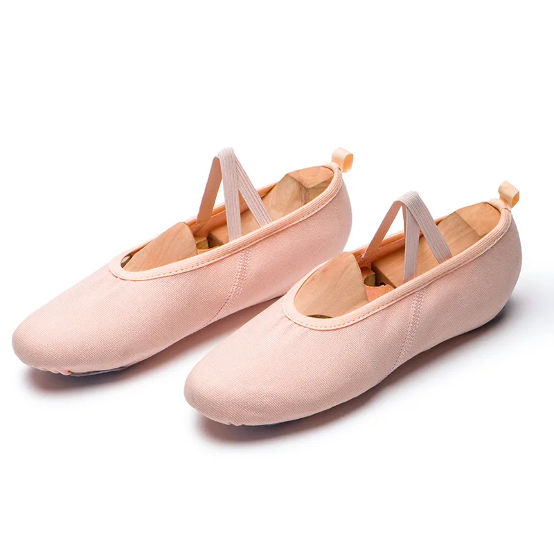 Children Adults Women's Soft Bottom Lace-Free Body Gymnastic Cat Claw Chinese Ballet Men's Elastic Dance Shoes