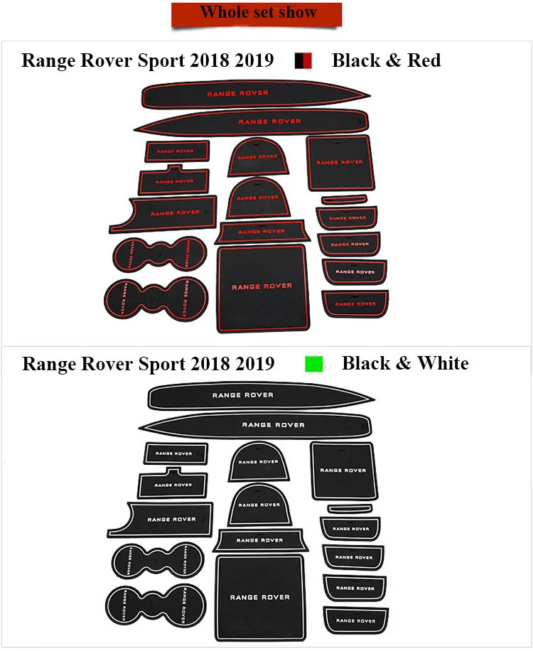 Автомобильные ворота Слот Коврик Для Воды Coaster интерьер нескользящие коврики и коврик для Range Rover Vogue SE для Range Rover Sport