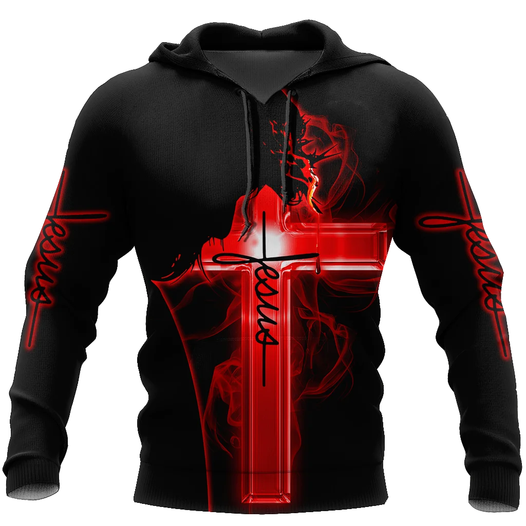 

Mens Hoodie Premium Christian Jesus 3D All Over Printed Unisex Sweatshirt For Men/women Autumn Casual Pullover Zipper Streetwear