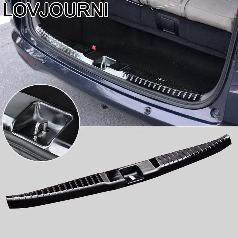 Car Body Trunk Rear Panels Foot Pedal Exterior Modified Chromium Automovil Bright Sequins Decoration Covers 18 FOR Honda Elysion |