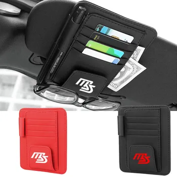 

For Mazda Ms Cx5 Cx3 Cx7 Cx8 Cx9 Mx5 Demio Axela Car Sun Visor Multifunction PU Leather Car Card Holder Car Accessories