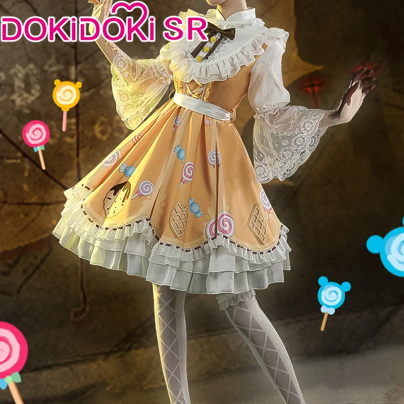DokiDoki-SR Женский костюм персонажа игры V персонаж Трейси резник конфетница механик