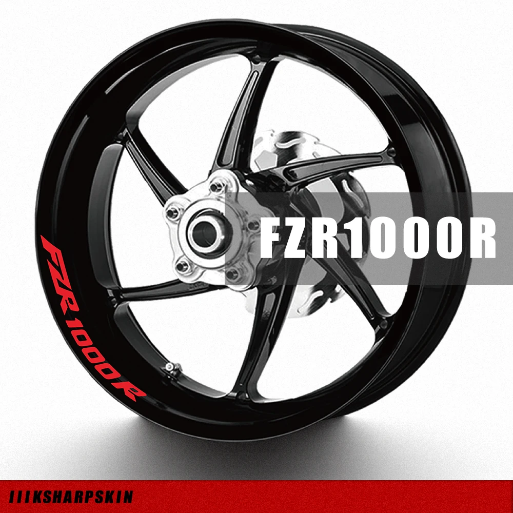 Wheel Stickers Rim Decals BASIC YAMAHA
