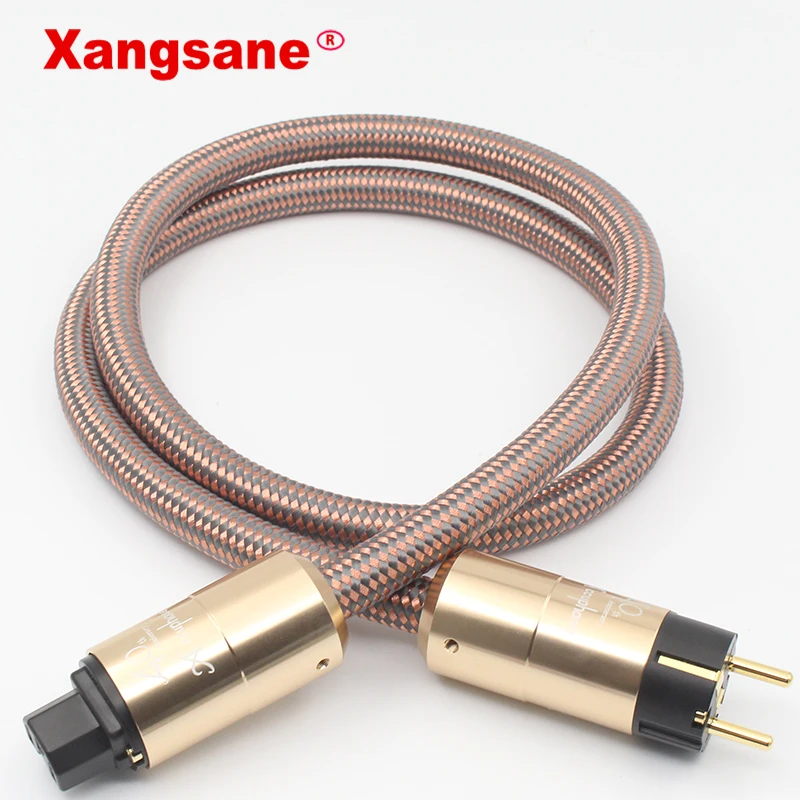 

Xangsnae fever OFC power cord US power cable hifi American standard audio CD amplifier amp EU plug Power cable hifi