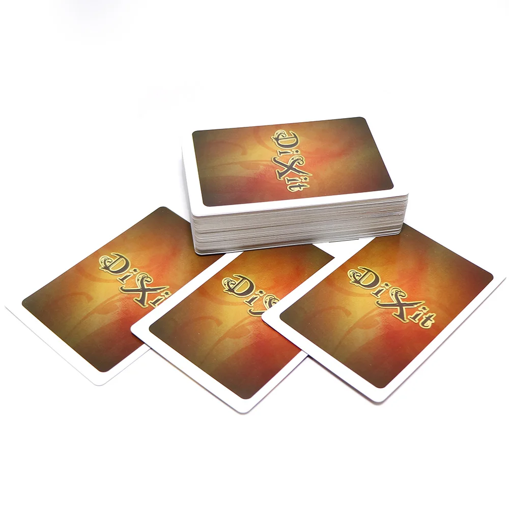 Dixit 5+ 6+ 7+ 8 настольная игра для детей весёлые 336 карточки деревянные игрушки кролики для дома вечерние настольные игры русские и английские карточки игры