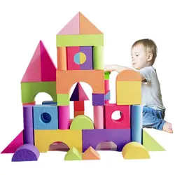 [Оптимальный писк] Wechat Бизнес Программное обеспечение строительные блоки раннего возраста детская игрушка ультра большой блок EVA пена