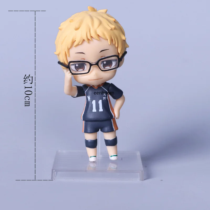 Фигурки героев Аниме Haikyuu 6 шт./компл. 10 см фигурки волейбола хинаты шоё Оикава
