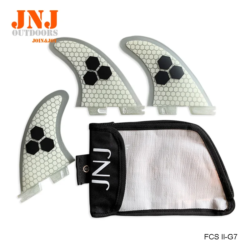 Высококачественные плавники для серфинга JNJ FCS II G7 L fcs 2 большие thruster